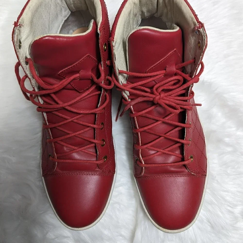 DIESEL DIAMOND - MEN'S Tango Red White Size 10 Style : Y00791 P1283-T4046
